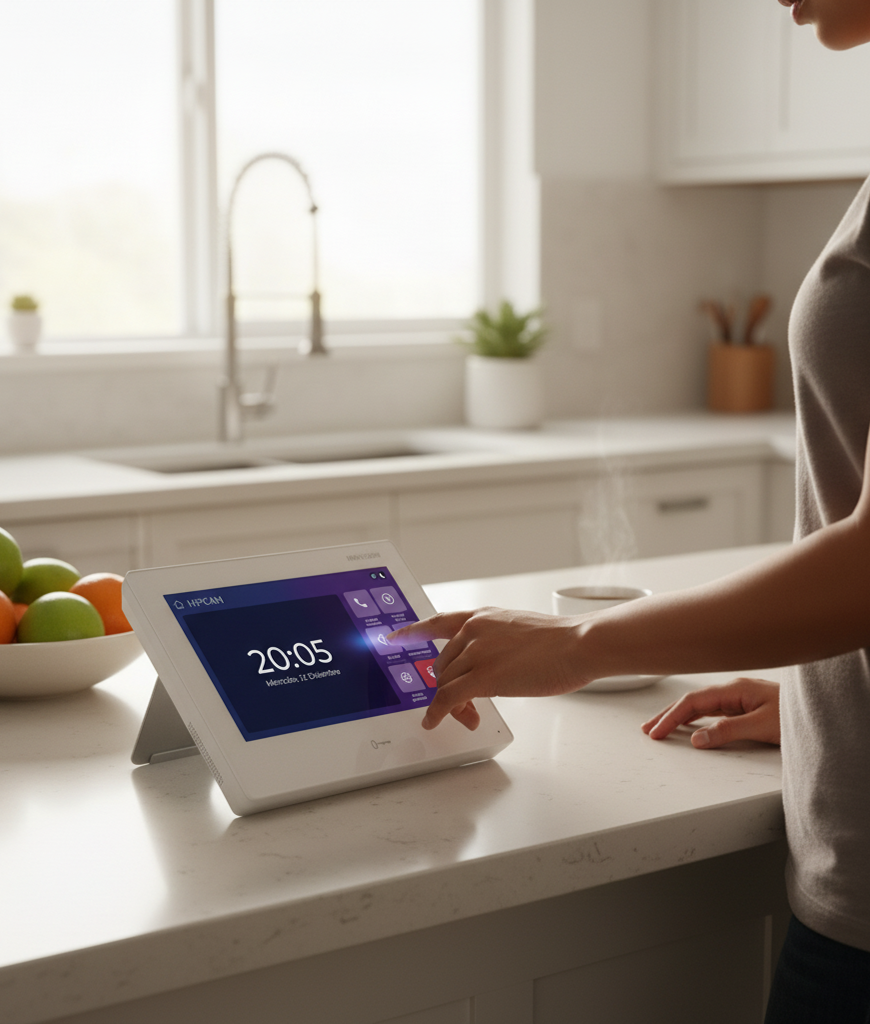 Smart Home Panel 7'' con Base de Soporte