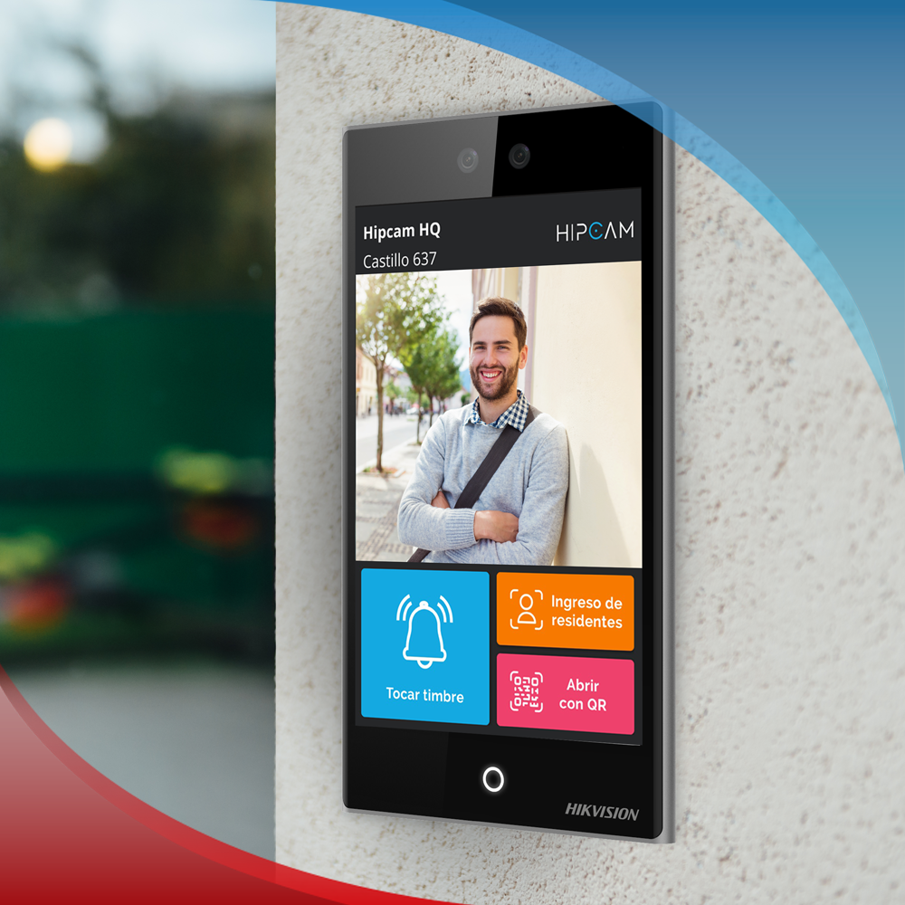 Sistema de Portería Inteligente para edificios (hasta 20 apartamentos) Línea Hikvision by Hipcam