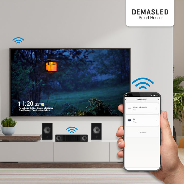 Control Universal de Aire y TV por Infrarrojo
