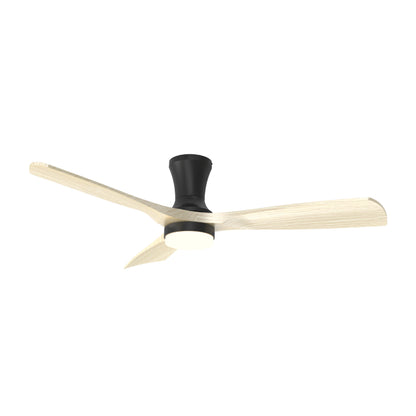 Ventilador de Techo Inteligente Ø130cm, Madera Clara