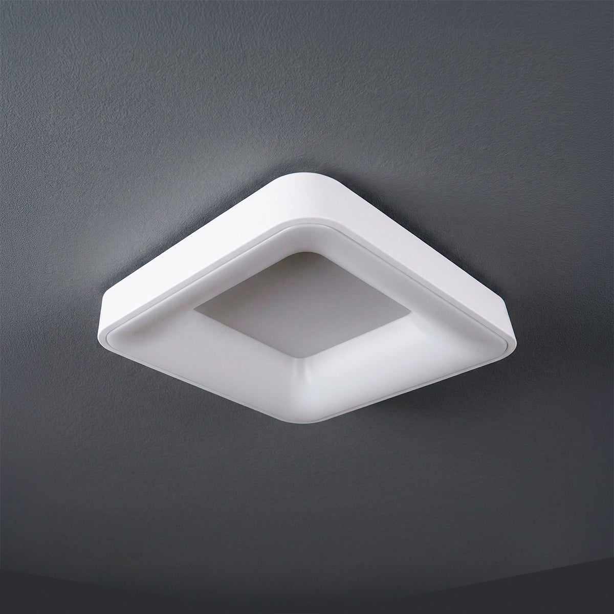 Plafón LED Inteligente Cuadrado 32W, Blanco