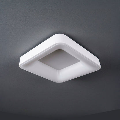 Plafón LED Inteligente Cuadrado 32W, Blanco