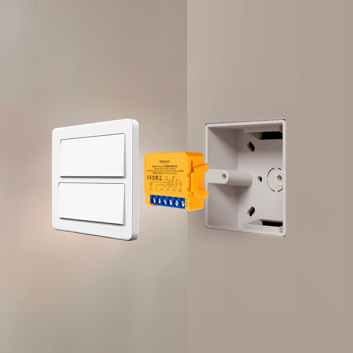 Dimmer Inteligente 2 Salidas