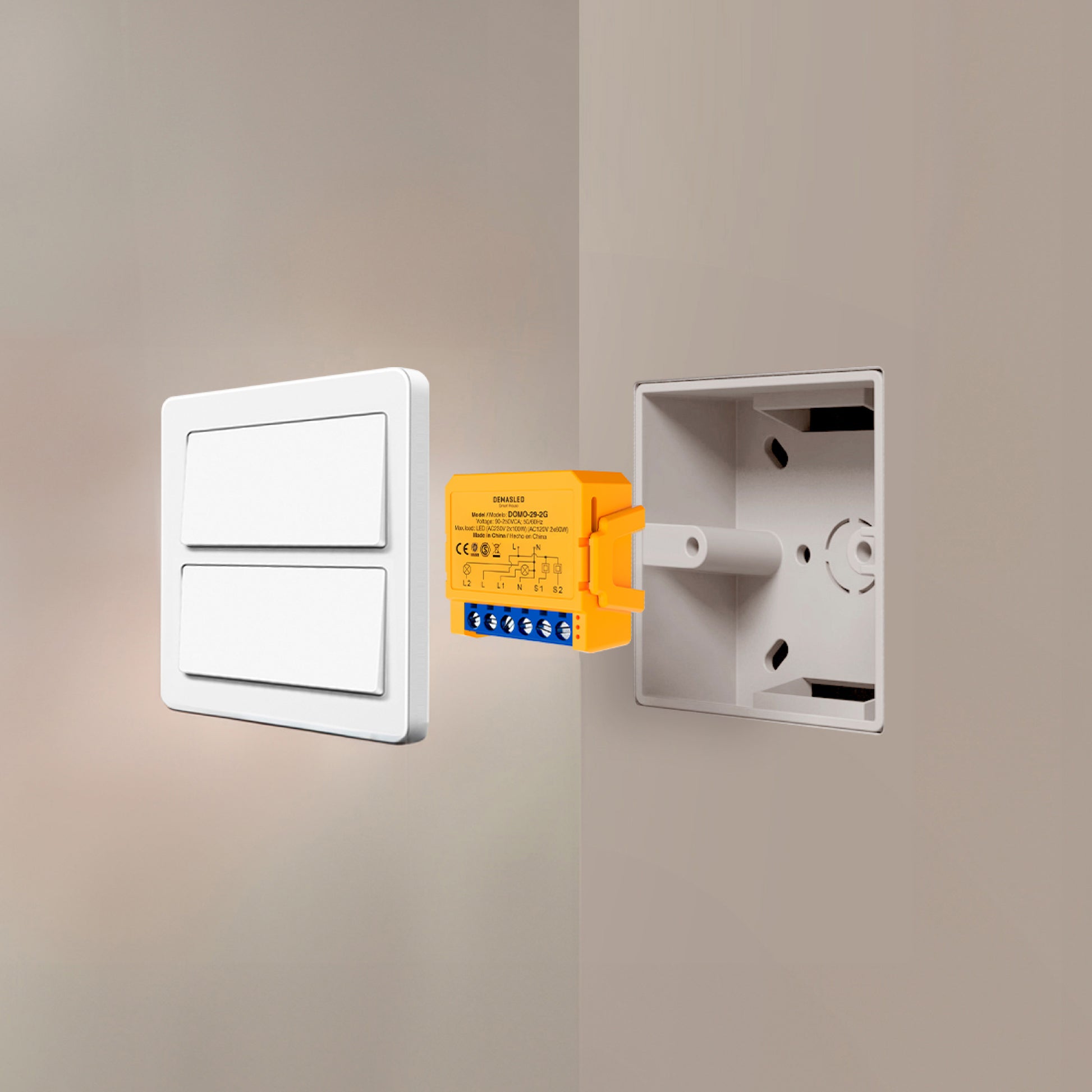 Dimmer Inteligente 2 Salidas