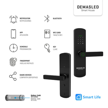 Cerradura Biométrica Inteligente WiFi