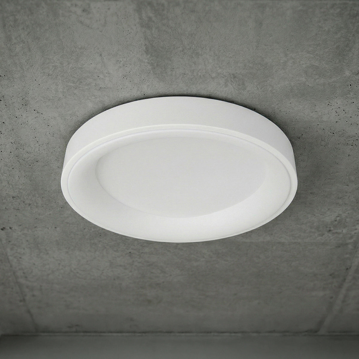 Plafón LED Inteligente Redondo 48W, Blanco