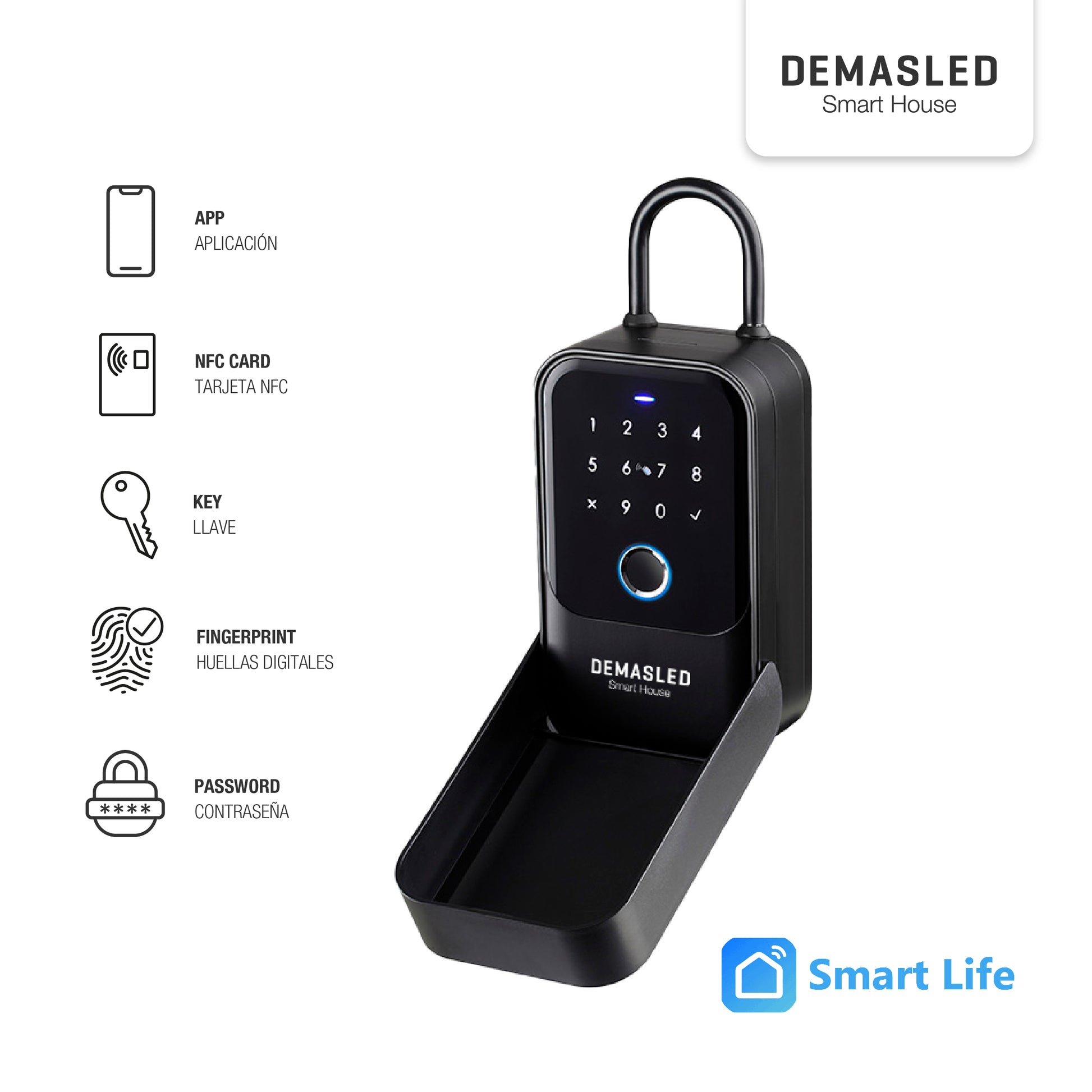 Caja de Llaves Biométrica IP65