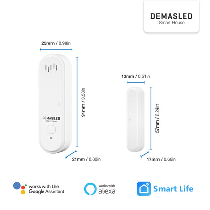 Sensor de Puerta con Alarma Integrada