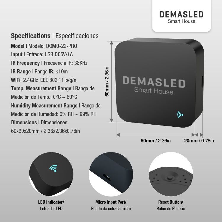 Control de Aire Acondicionado con Sensor de Clima