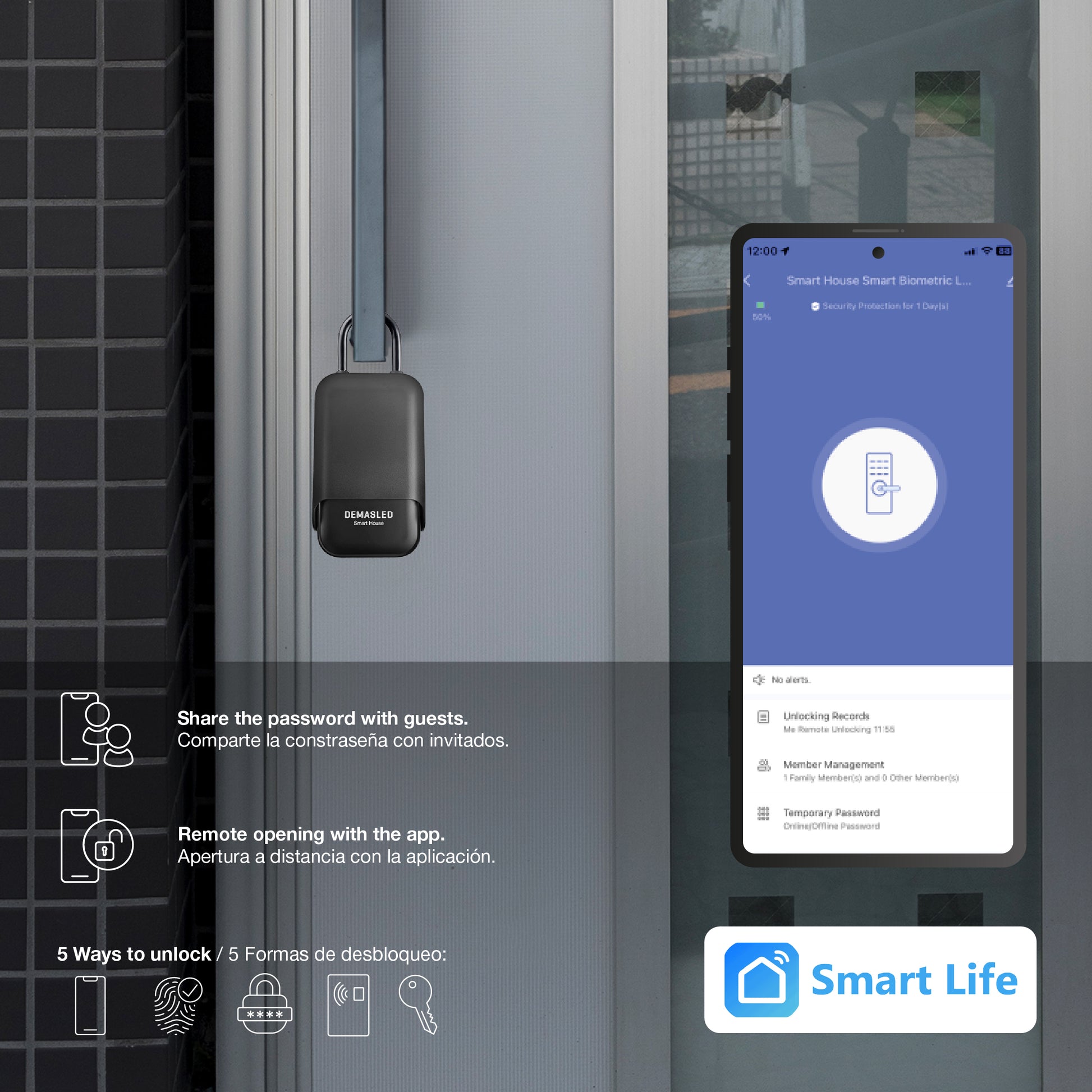 Caja de Llaves Biométrica IP65