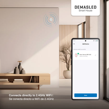 Sirena de Alarma WiFi 100dB
