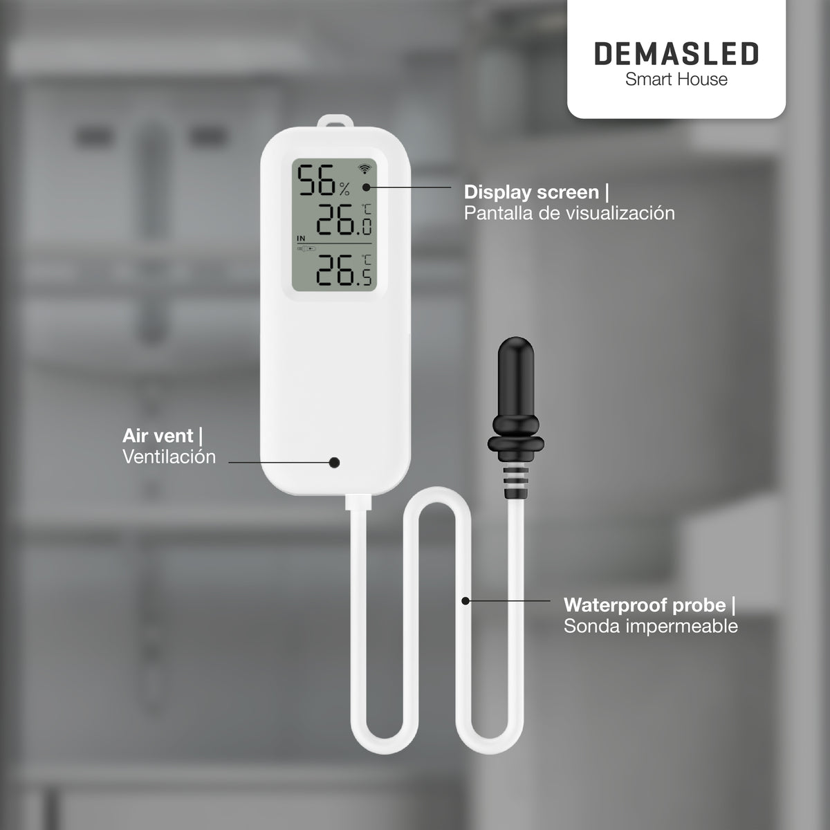 Medidor de Temperatura y Humedad