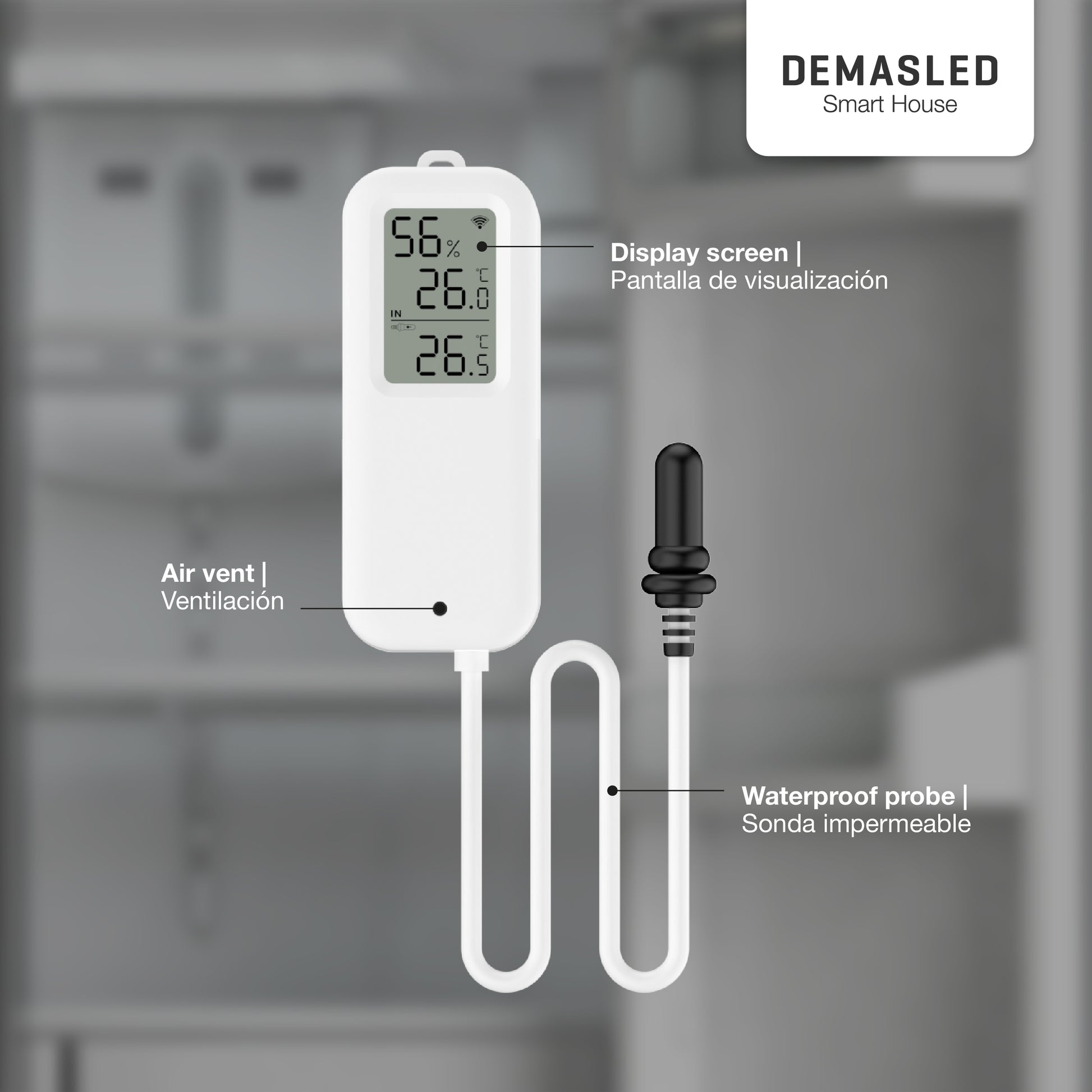Medidor de Temperatura y Humedad