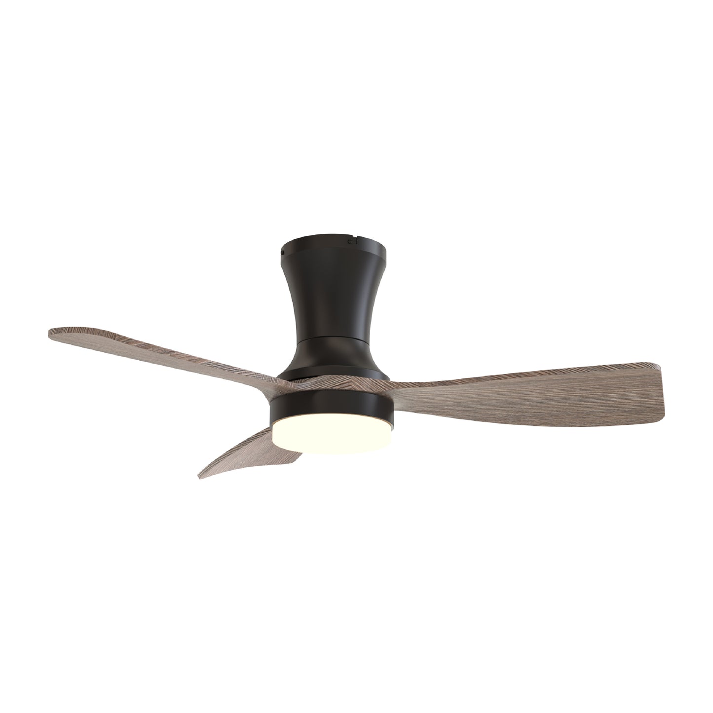 Ventilador de Techo con Luz LED Ø92cm, Madera Oscura