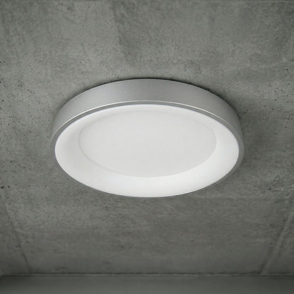 Plafón LED Inteligente Redondo 48W, Níquel