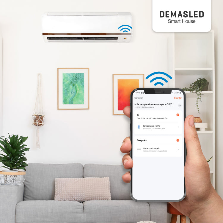 Control Universal de Aire y TV por Infrarrojo