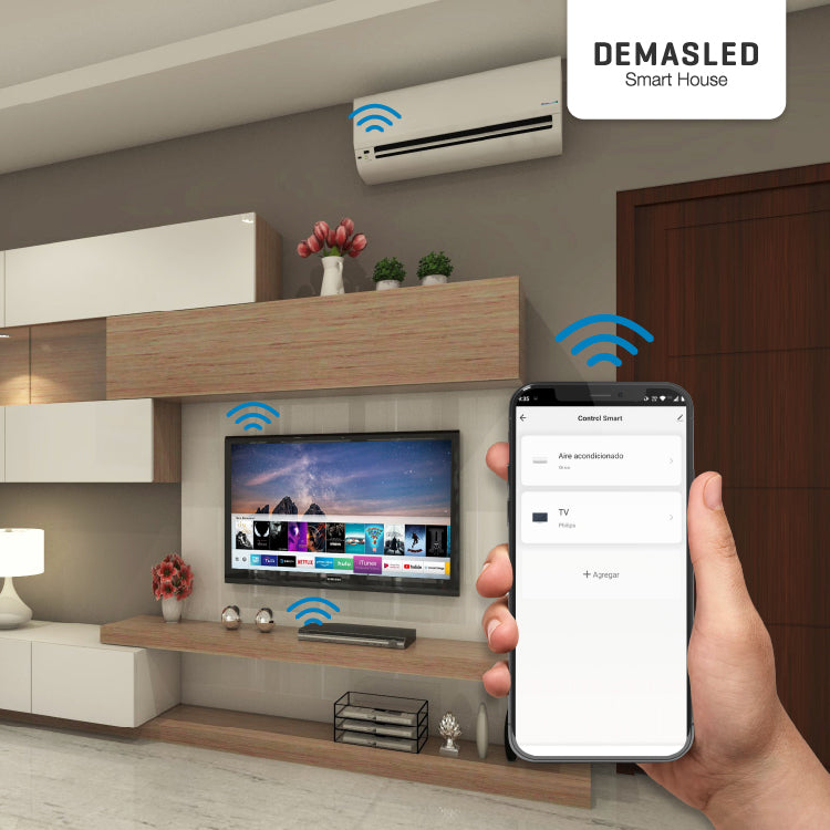 Control de Aire Acondicionado con Sensor de Clima
