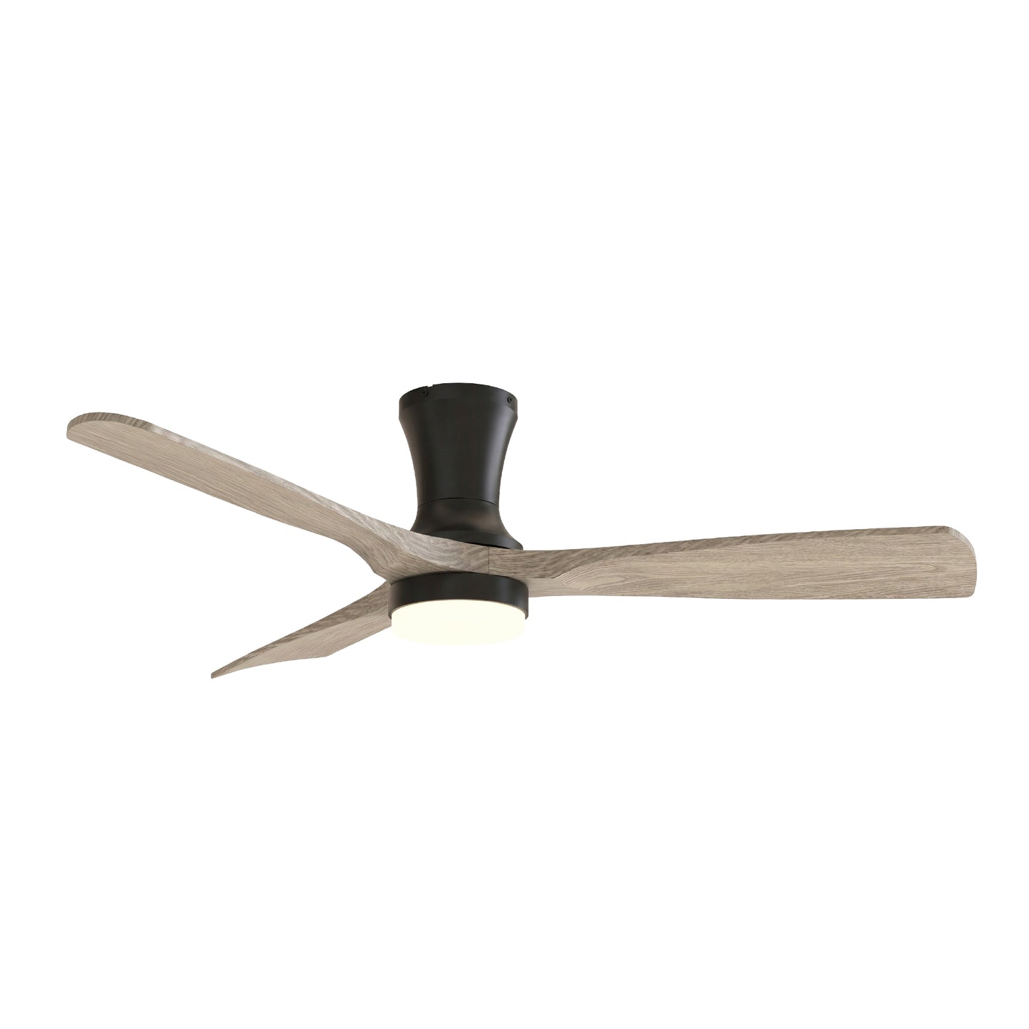 Ventilador de Techo Inteligente Ø130cm, Madera Oscura
