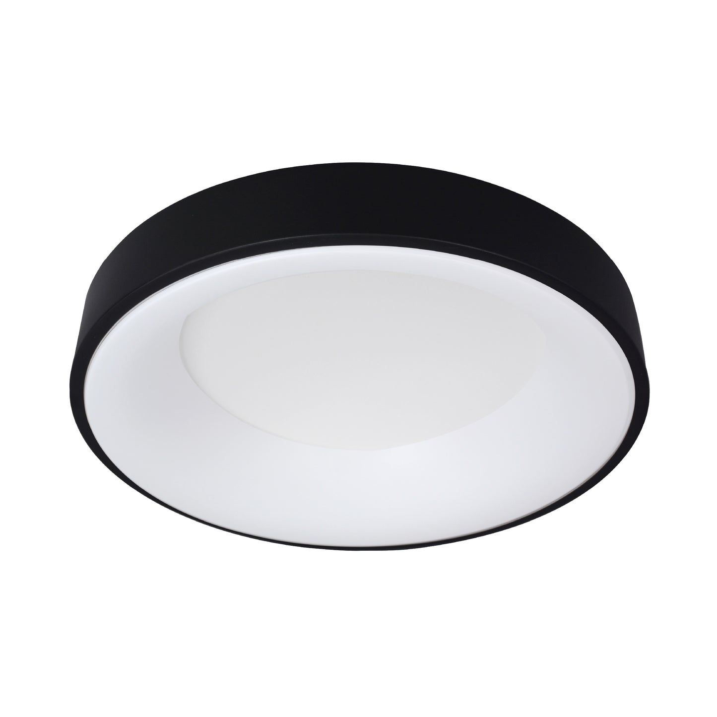 Plafón LED Inteligente Redondo 48W, Negro