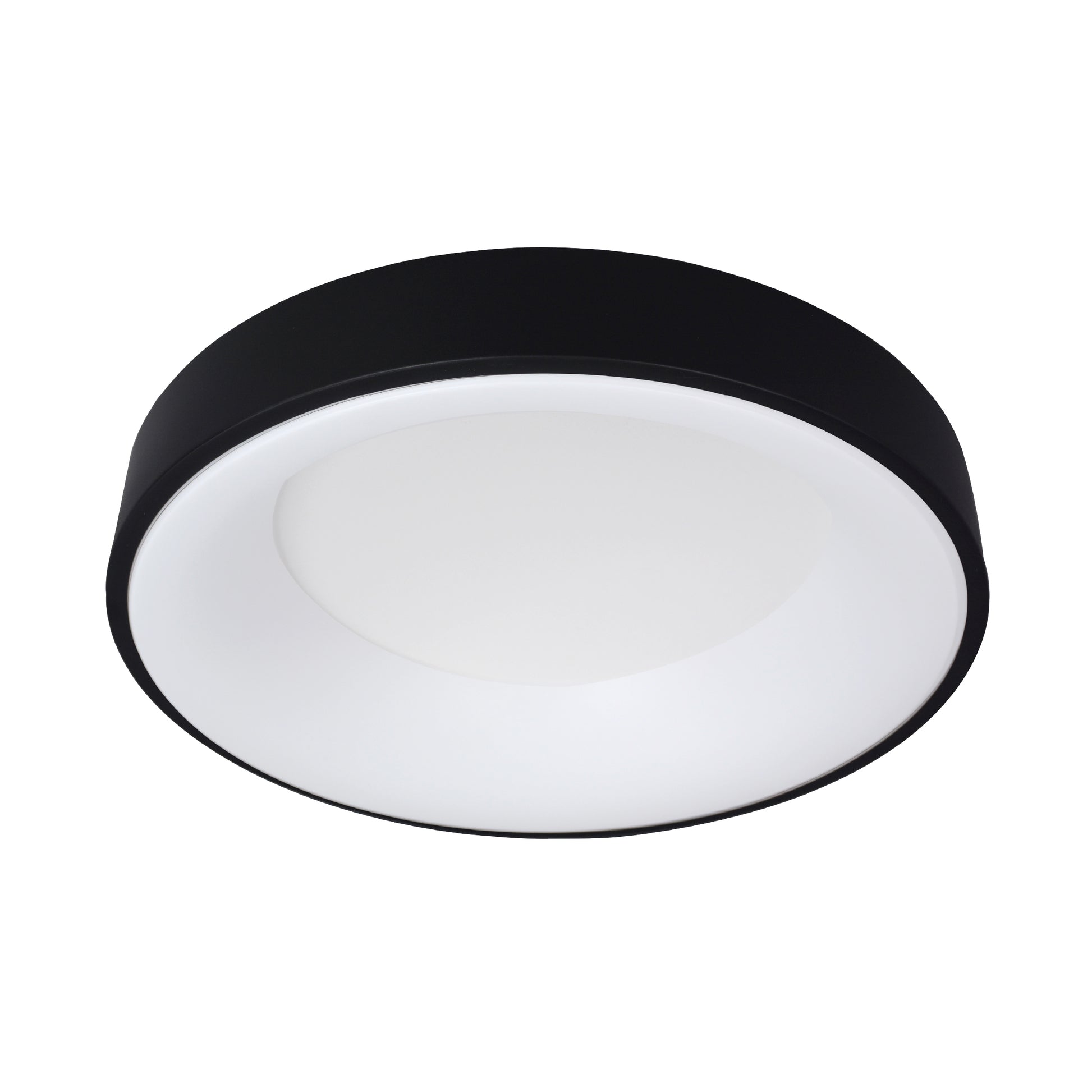 Plafón LED Inteligente Redondo 48W, Negro