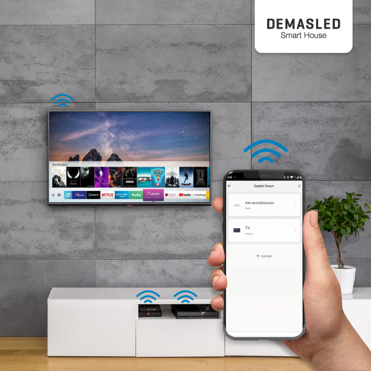 Control de Aire Acondicionado con Sensor de Clima