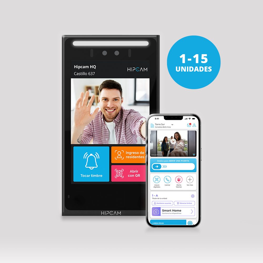 Sistema de Portería Inteligente para edificios (hasta 15 apartamentos)